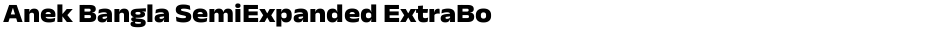 Anek Bangla SemiExpanded ExtraBoldDemo