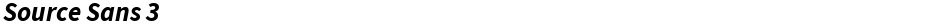 Source Sans 3Demo
