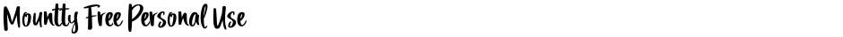 Mountty Free Personal UseDemo