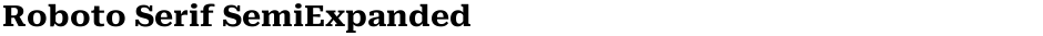 Roboto Serif SemiExpandedDemo