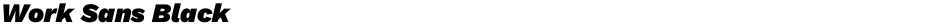 Work Sans BlackDemo