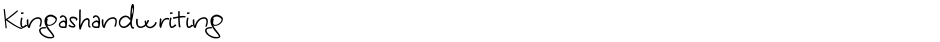 KingashandwritingDemo