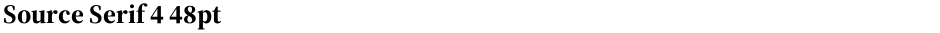 Source Serif 4 48ptDemo