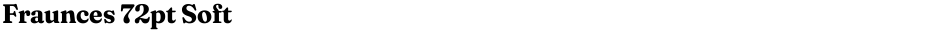 Fraunces 72pt SoftDemo