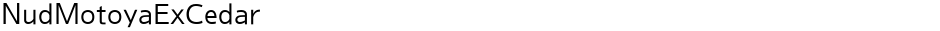 NudMotoyaExCedarDemo