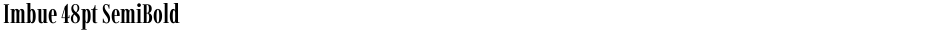 Imbue 48pt SemiBoldDemo