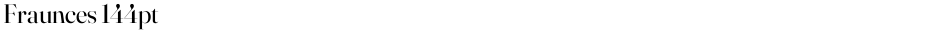 Fraunces 144ptDemo
