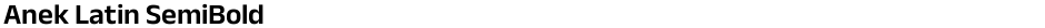 Anek Latin SemiBoldDemo