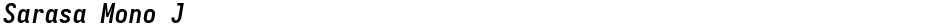 Sarasa Mono JDemo