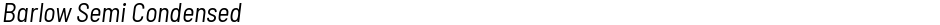Barlow Semi CondensedDemo