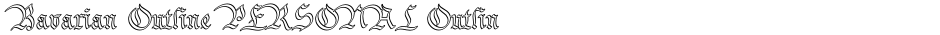 Bavarian Outline PERSONAL OutlineDemo