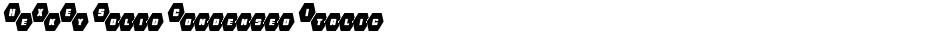 HeXkEy Solid Condensed ItalicDemo