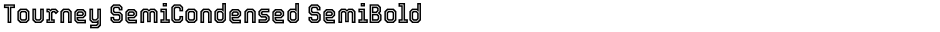 Tourney SemiCondensed SemiBoldDemo