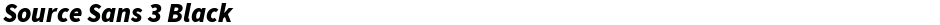 Source Sans 3 BlackDemo