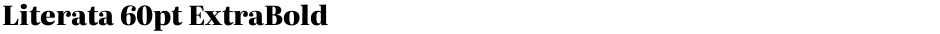 Literata 60pt ExtraBoldDemo