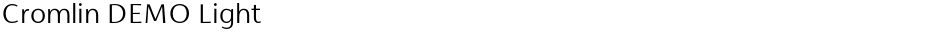 Cromlin DEMO LightDemo