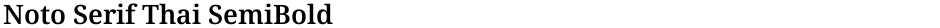 Noto Serif Thai SemiBoldDemo
