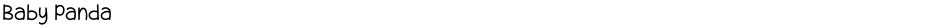 Baby PandaDemo