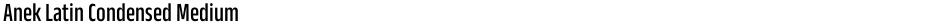 Anek Latin Condensed MediumDemo
