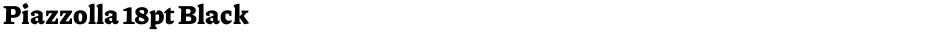 Piazzolla 18pt BlackDemo