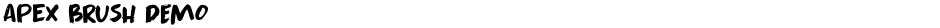 Apex Brush DEMODemo