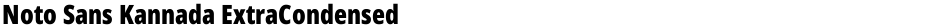 Noto Sans Kannada ExtraCondensed BlackDemo