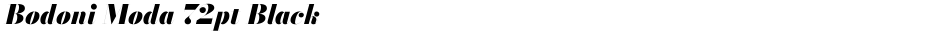 Bodoni Moda 72pt BlackDemo