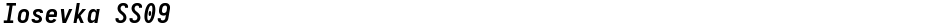 Iosevka SS09Demo