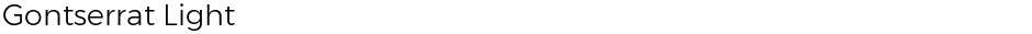 Gontserrat LightDemo