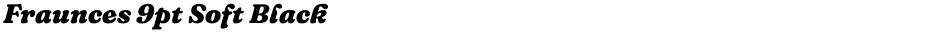 Fraunces 9pt Soft BlackDemo