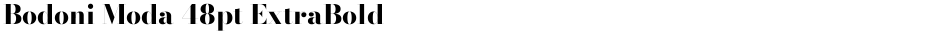 Bodoni Moda 48pt ExtraBoldDemo