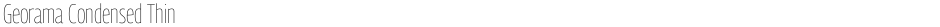 Georama Condensed ThinDemo