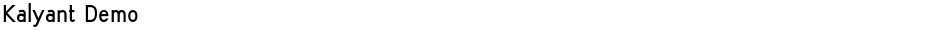 Kalyant DemoDemo