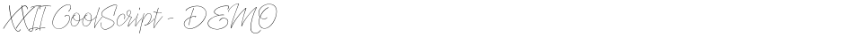 XXII CoolScript - DEMODemo