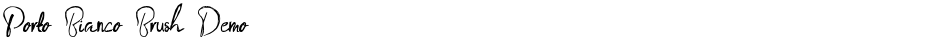 Porto Bianco Brush DemoDemo