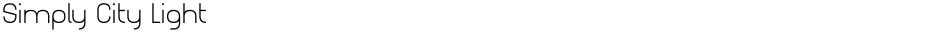Simply City LightDemo