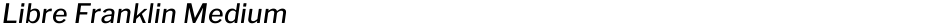 Libre Franklin MediumDemo