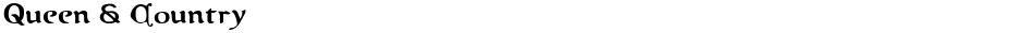 Queen & CountryDemo