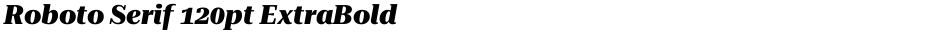 Roboto Serif 120pt ExtraBoldDemo