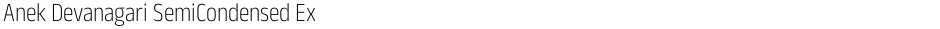 Anek Devanagari SemiCondensed ExtraLightDemo
