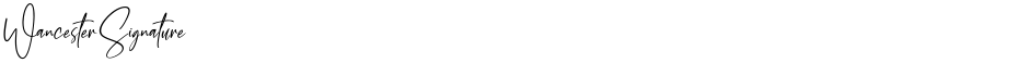 Wancester SignatureDemo