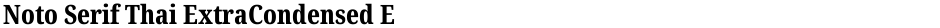 Noto Serif Thai ExtraCondensed ExtraBoldDemo