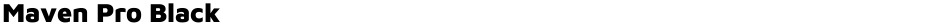 Maven Pro BlackDemo