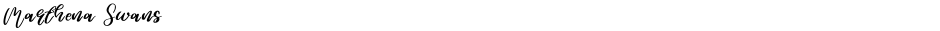 Marthena SwansDemo