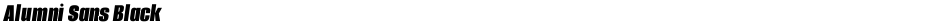 Alumni Sans BlackDemo