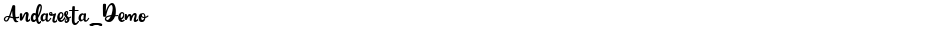 Andaresta_DemoDemo