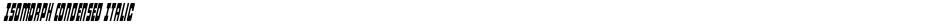 Isomorph Condensed ItalicDemo