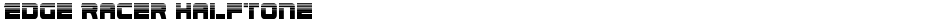 Edge Racer HalftoneDemo