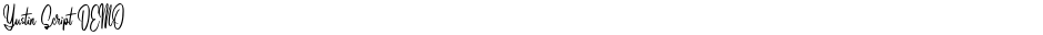 Yustin Script DEMODemo