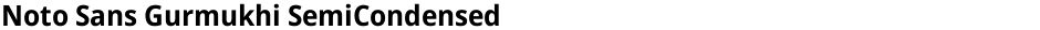 Noto Sans Gurmukhi SemiCondensedDemo